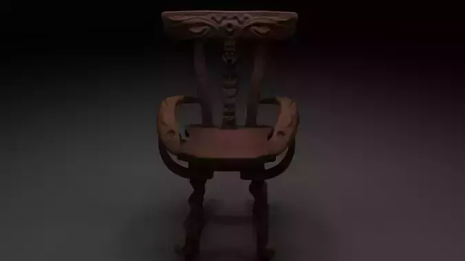 rooking chair Free 3D model
