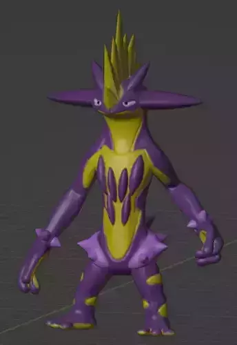 Toxtricity Amped Form 3D print model