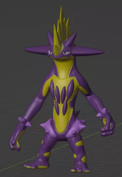 Toxtricity Amped Form 3D print model