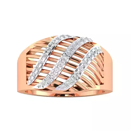  Women Heavy Ring STL OBJ FBX Renders Details