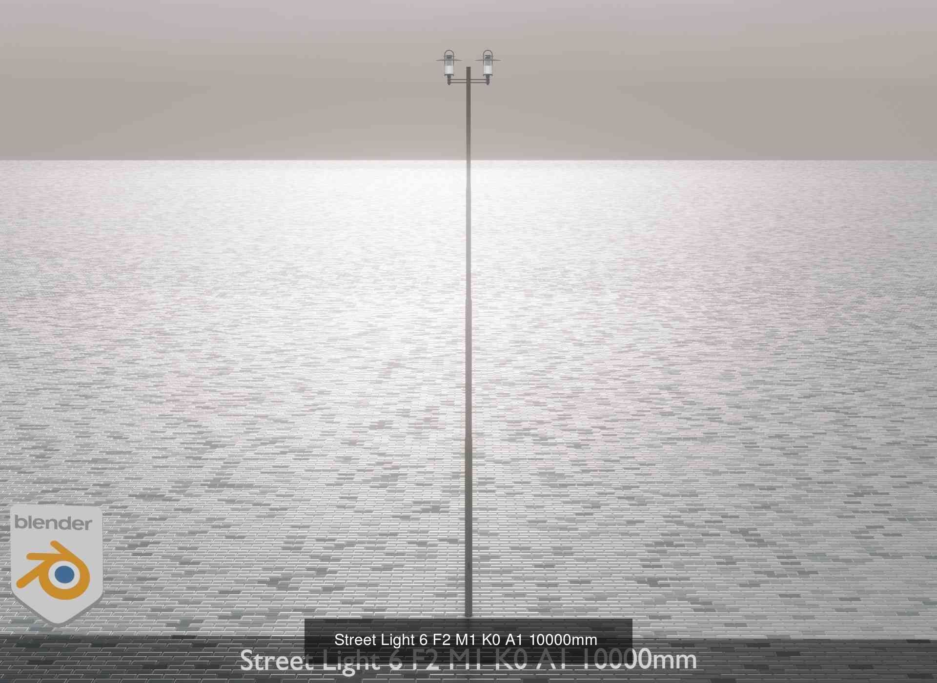 Street Light 6 Package 3D Model Collection_23