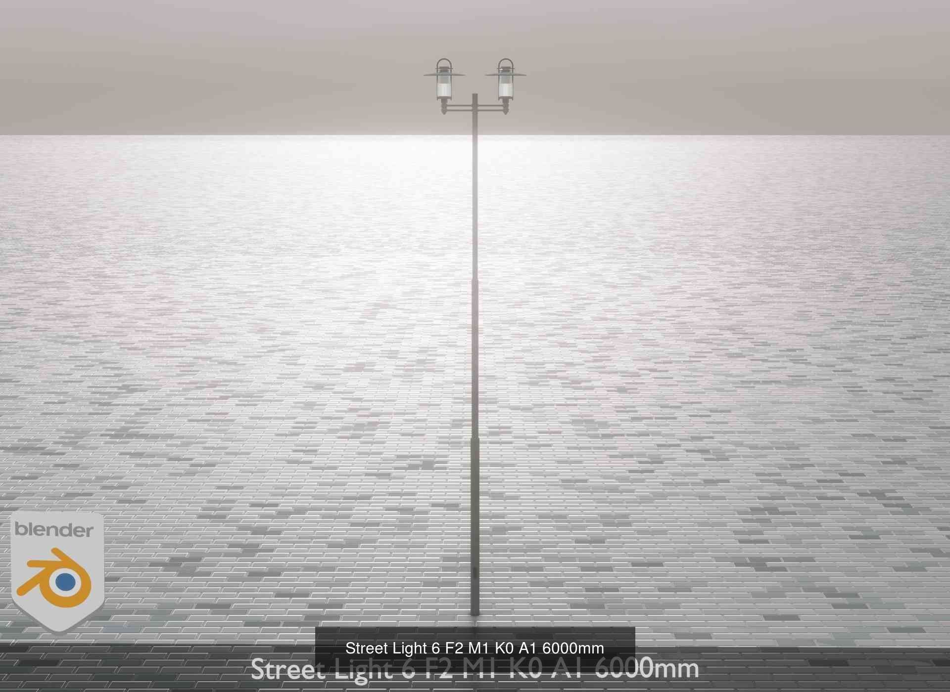 Street Light 6 Package 3D Model Collection_21