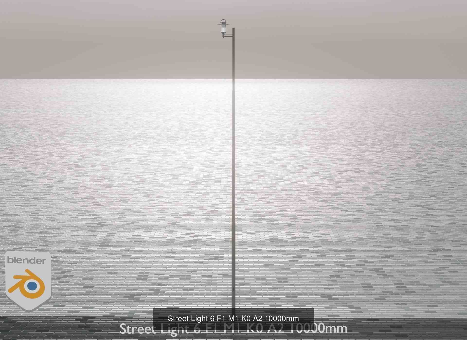 Street Light 6 Package 3D Model Collection_18