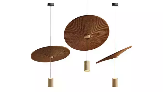 CALMA Pendant Lamp by Luxcambra 3D model