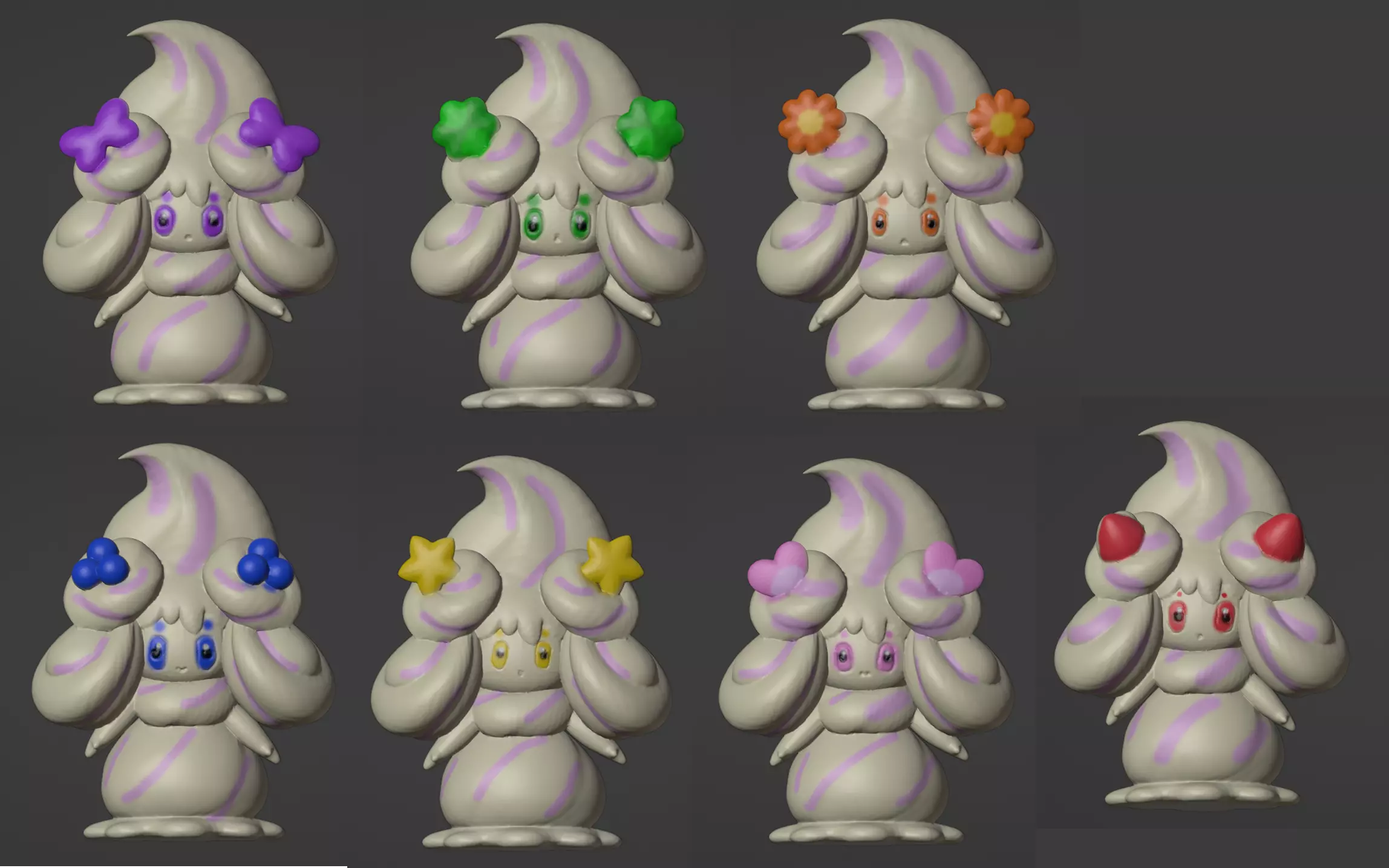 Alcremie 3D print model_0