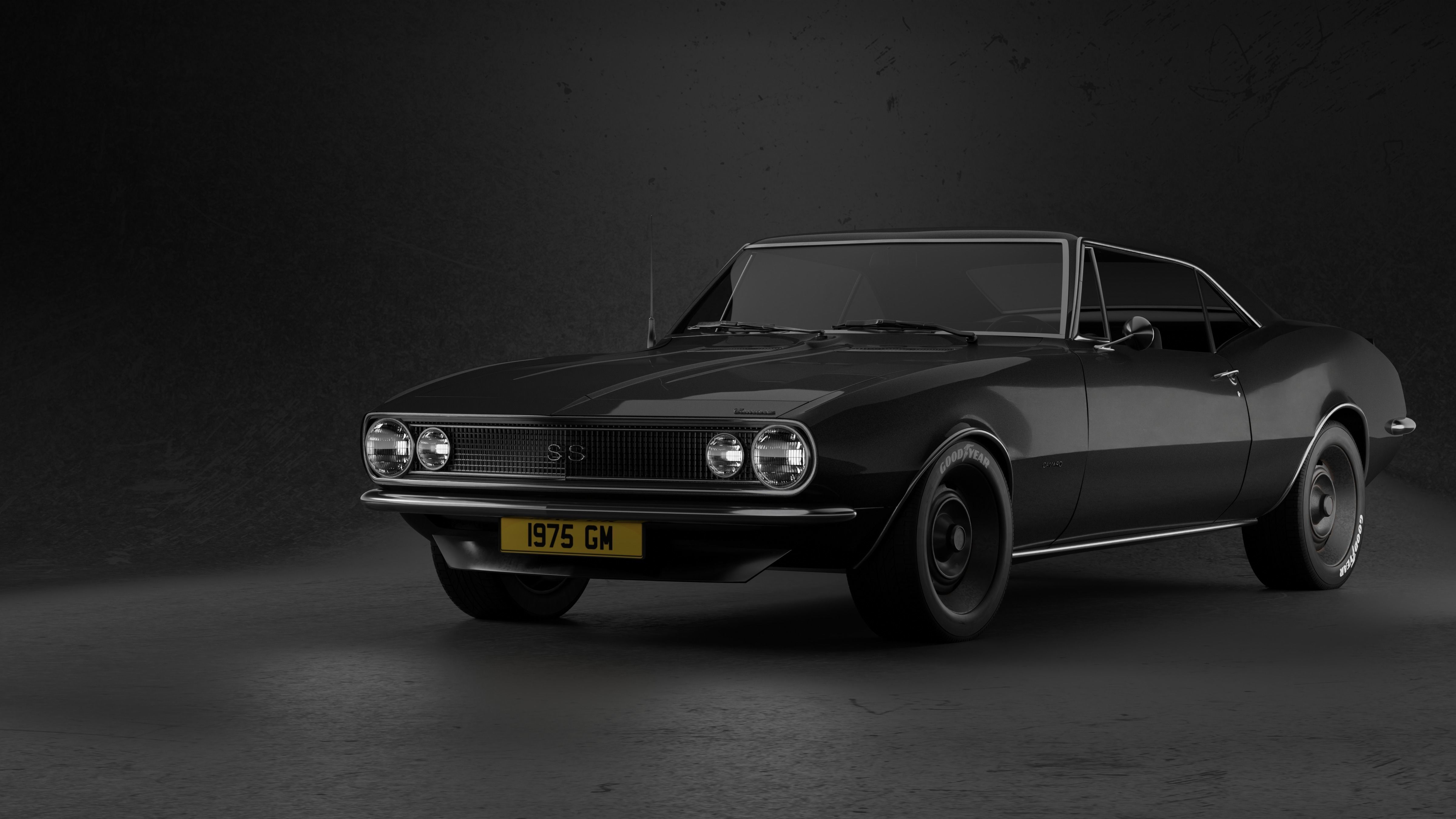 Camaro 1967 3D model 3D model_1