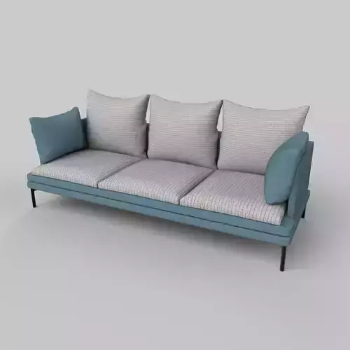 realistic sofa