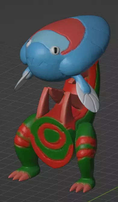 Dracovish 3D print model_0