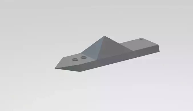 zumwlat Battle ship 3D print model