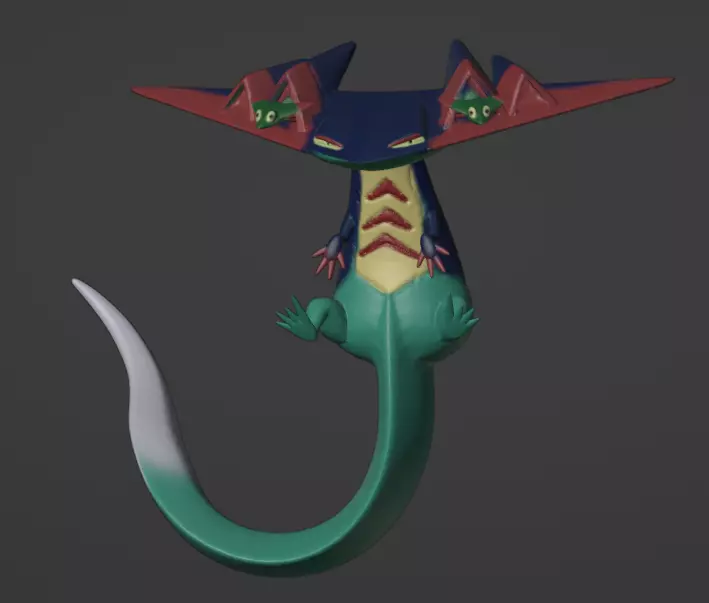 Dragapult 3D print model_0