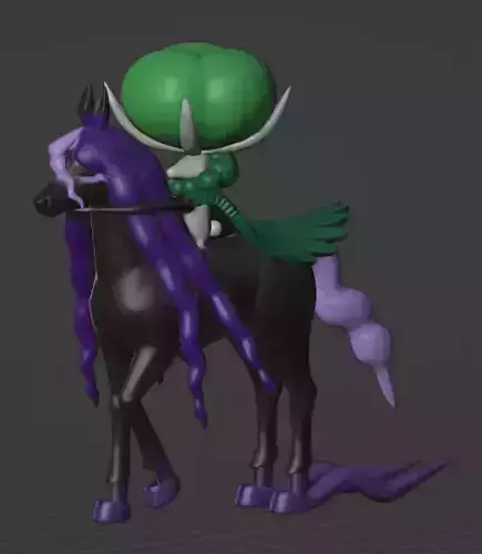 Calyrex Shadow Rider