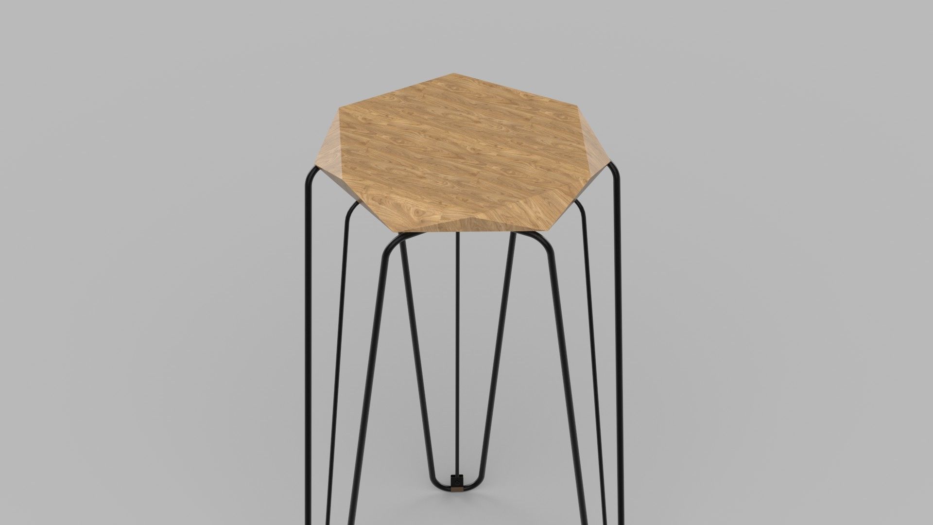 high chair 3D model_2