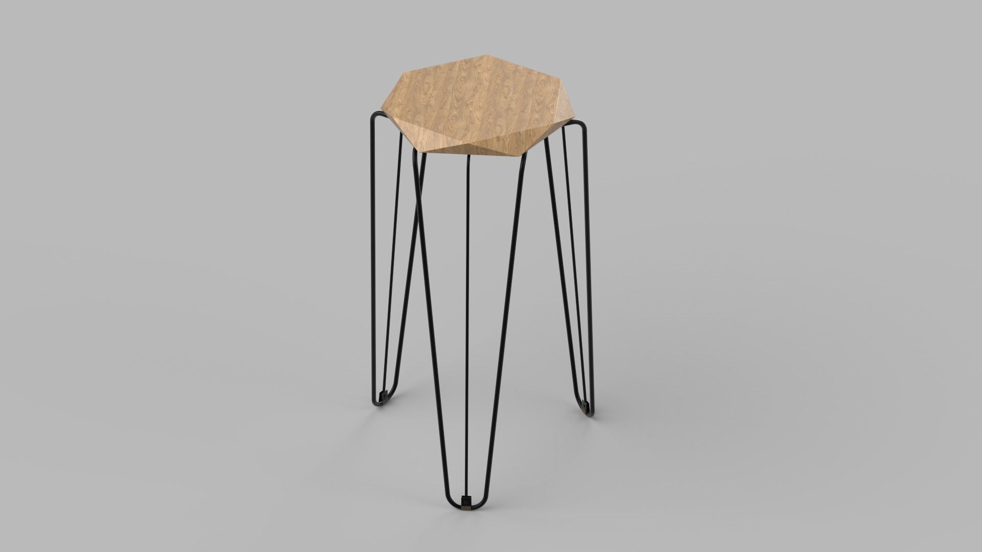 high chair 3D model_1