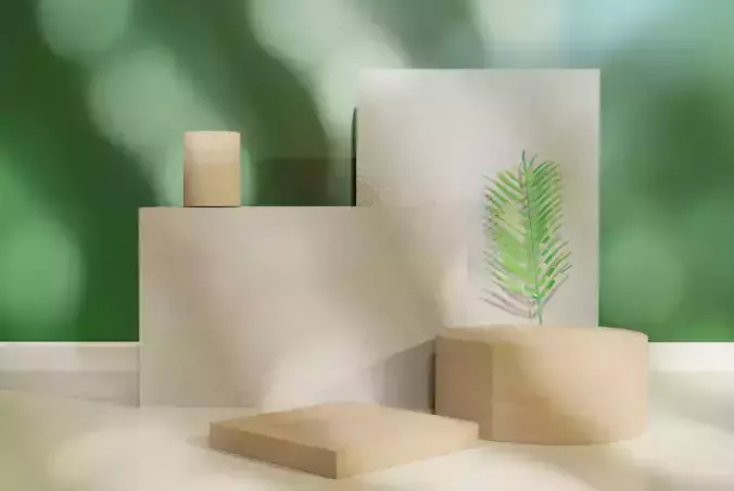 Minimal Product Podium 3D model 