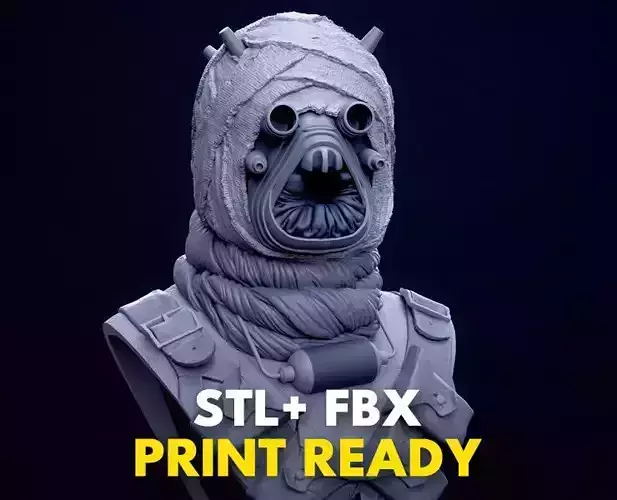 Tusken Raider Bust