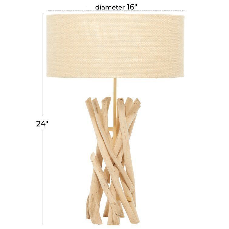Palouse Wood Table Lamp 3D model_3