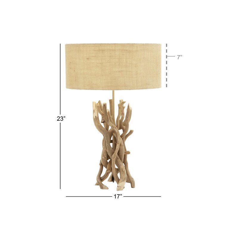 Palouse Wood Table Lamp 3D model_5