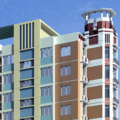 2004-05-25 hai jing yan jie lou 3D model_2