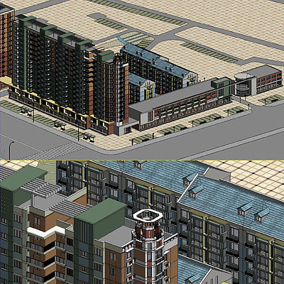 2004-05-25 hai jing yan jie lou 3D model_6