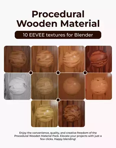 10 Realistic Wood Shaders by 3D Grace Texture