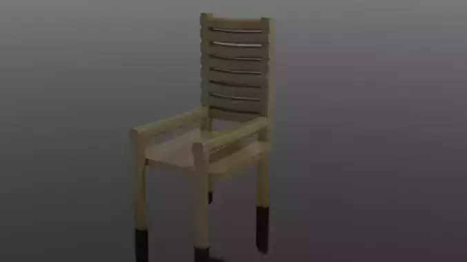 SIMPLE CHAIR REALISTIC