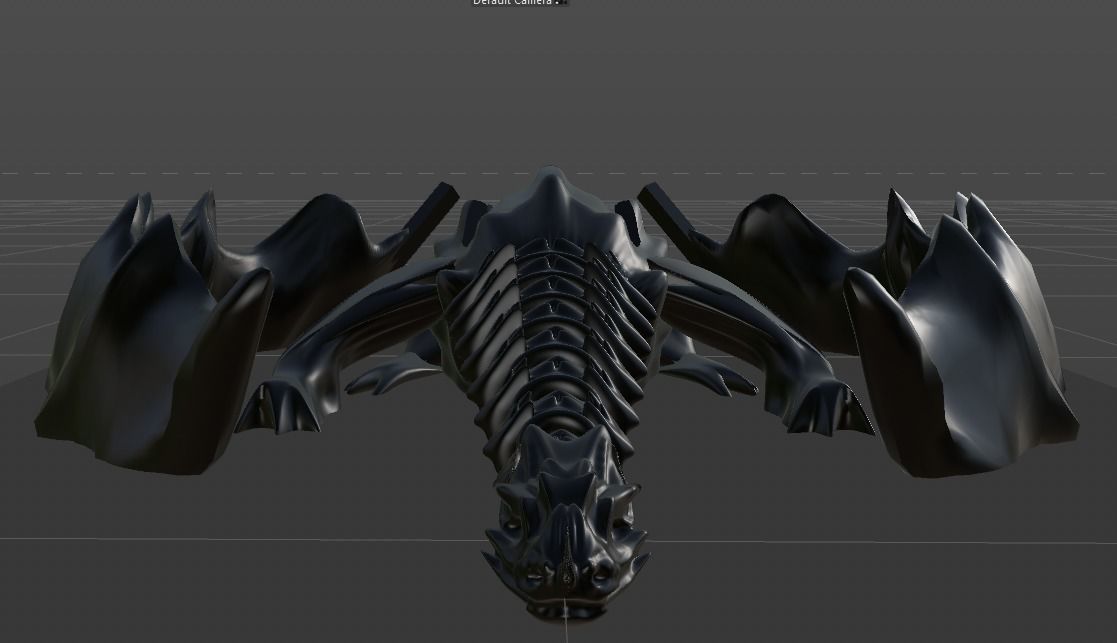 Articulated Dragon Uriel 3D print model_9