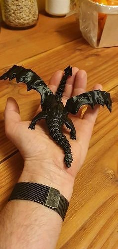 Articulated Dragon Uriel 3D print model