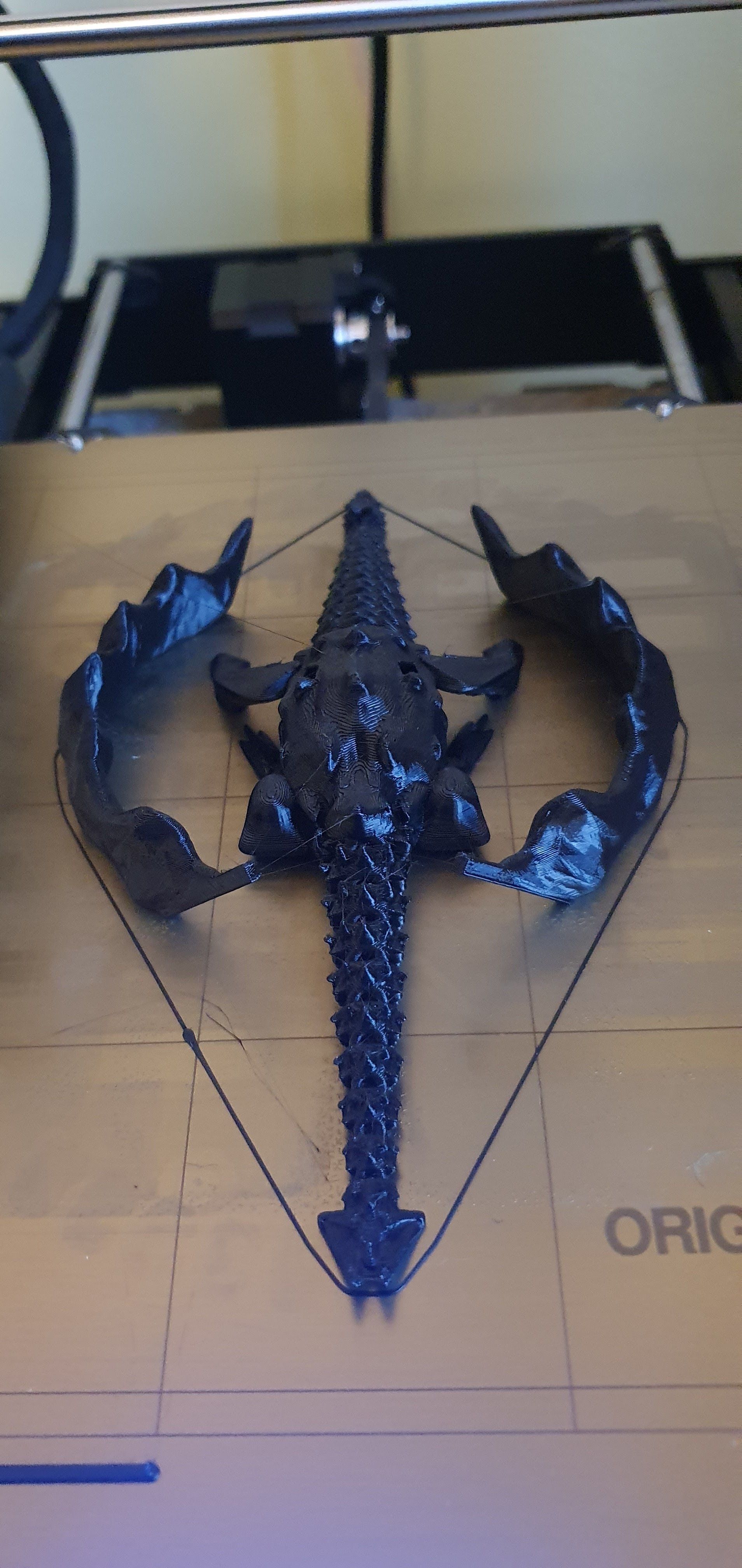 Articulated Dragon Uriel 3D print model_5
