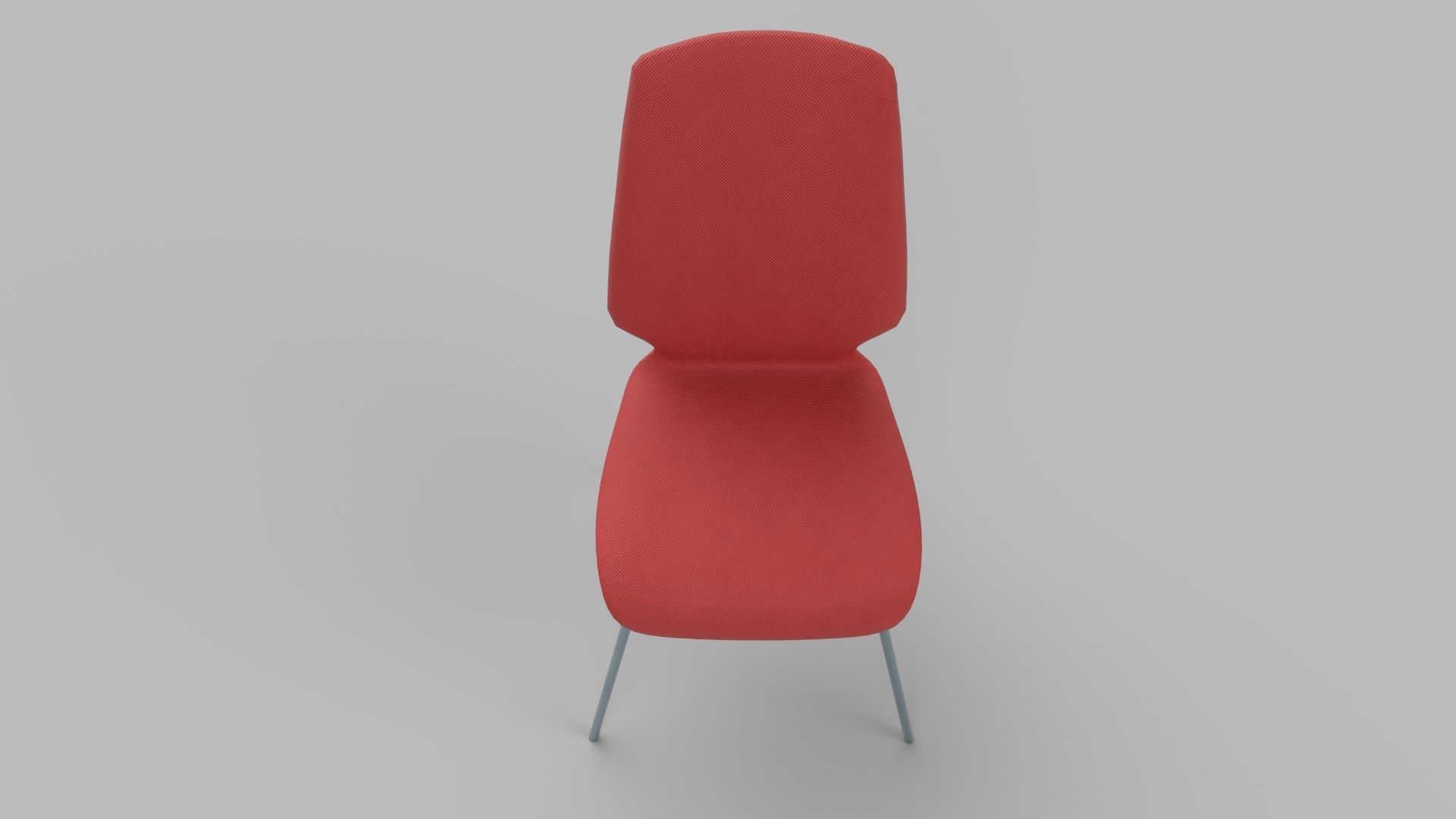 chair Low-poly 3D model_5