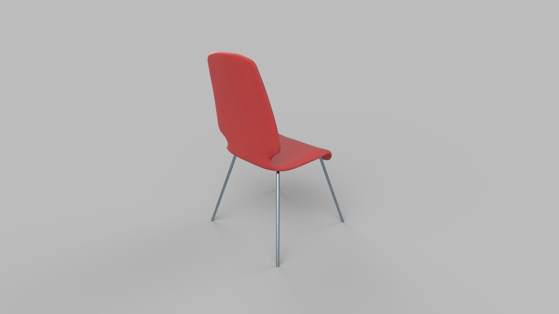 chair Low-poly 3D model_3