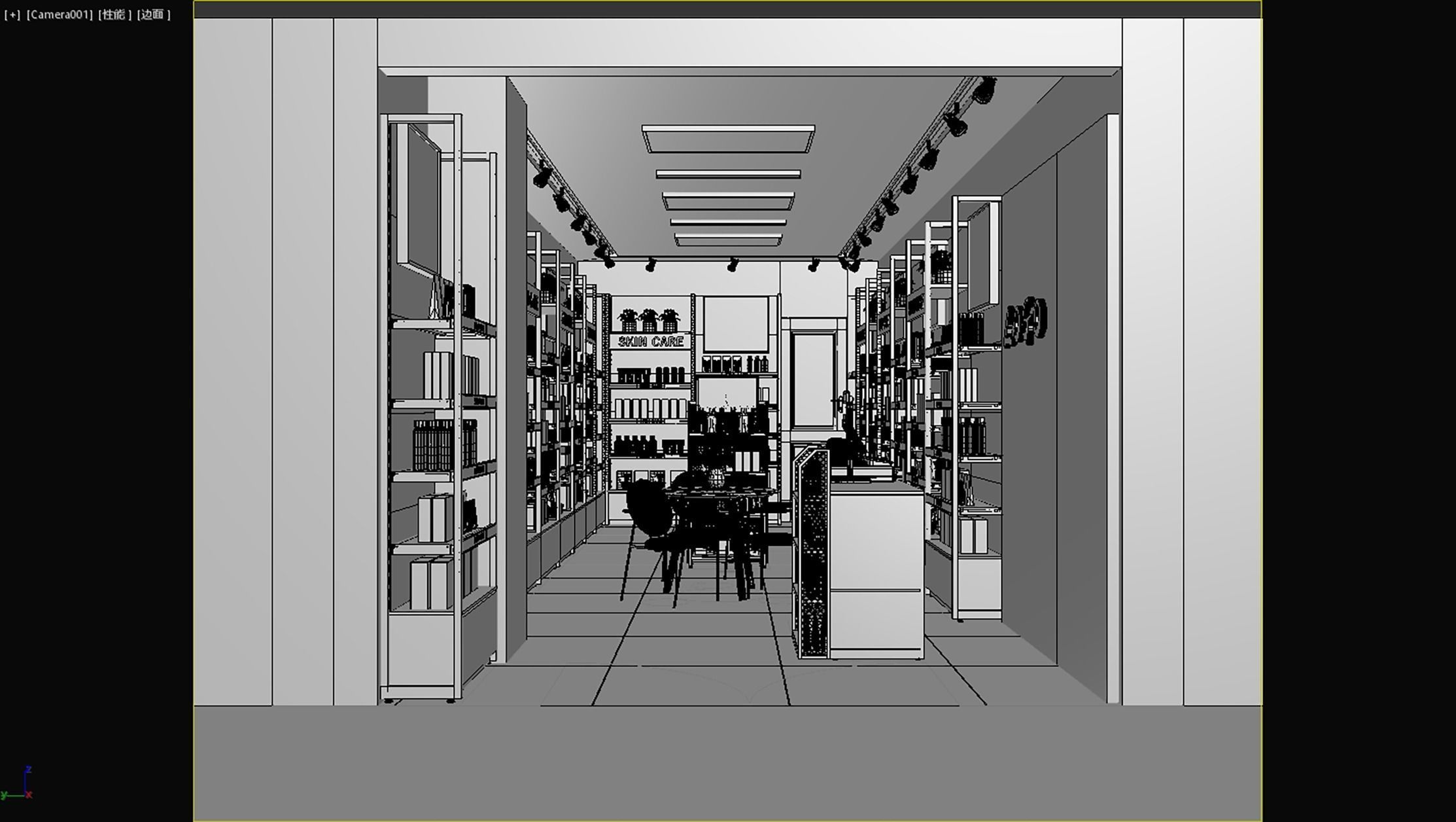 Makeup store 3D model 3D model_5