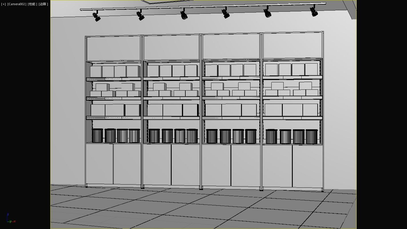 Makeup store 3D mode 3D model_7