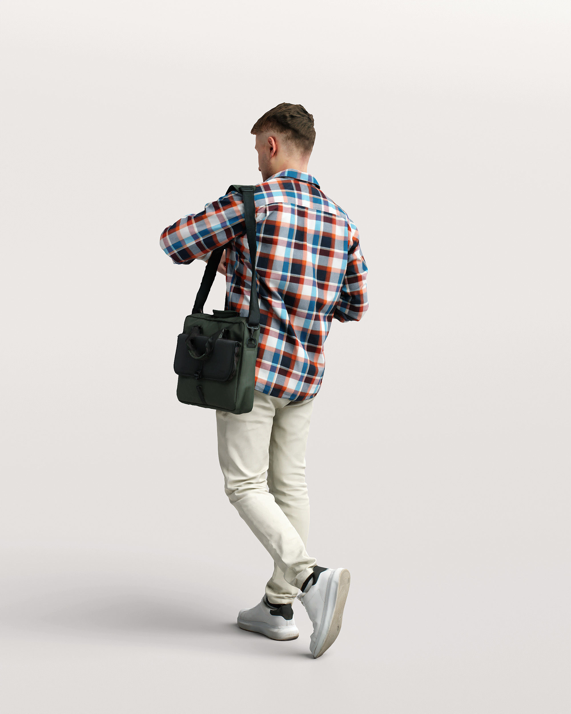 Humano Walking man 034-1855 3D model_4