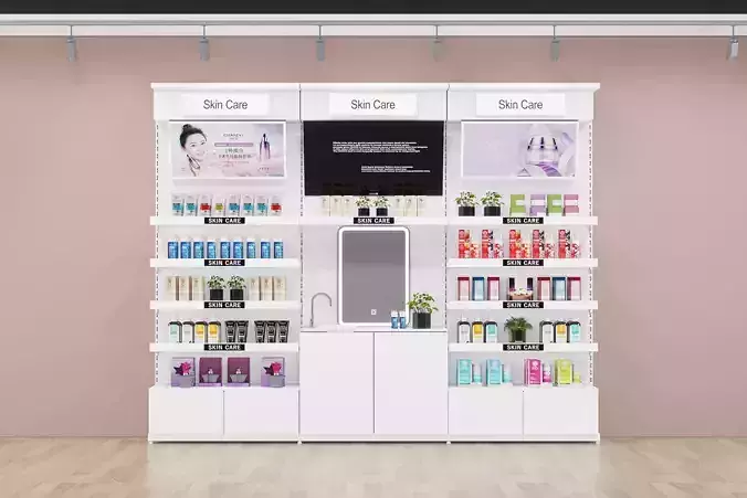 Makeup store 3D model
