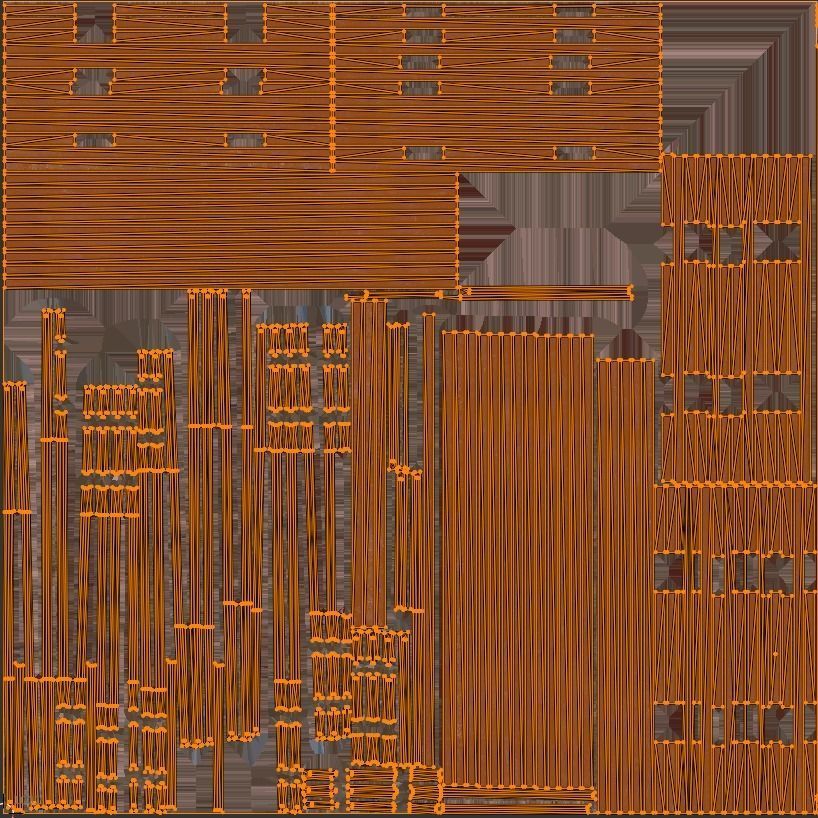 Wild West Hotel Low-poly 3D model_6