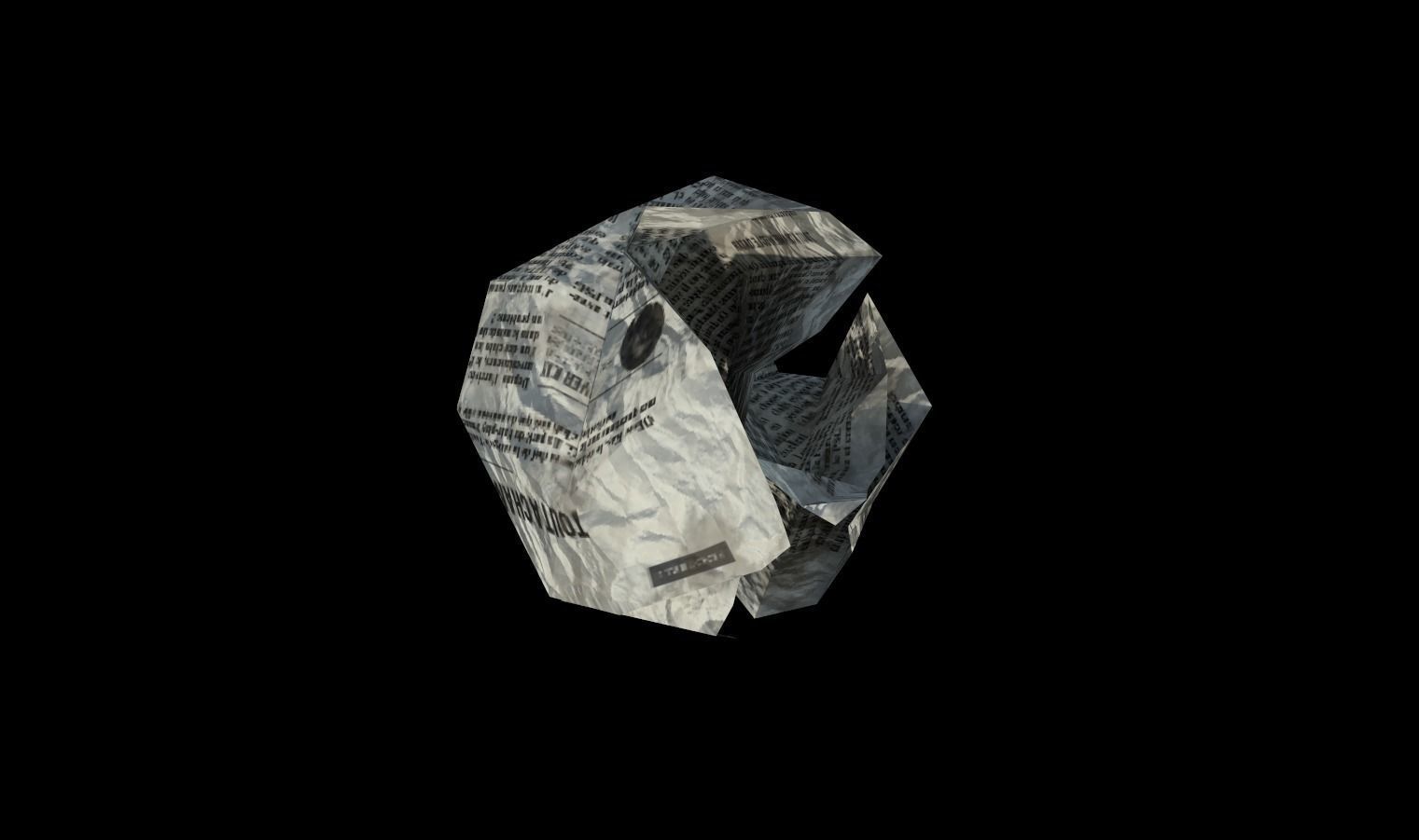 Trash Pack 2 Low-poly 3D model_6