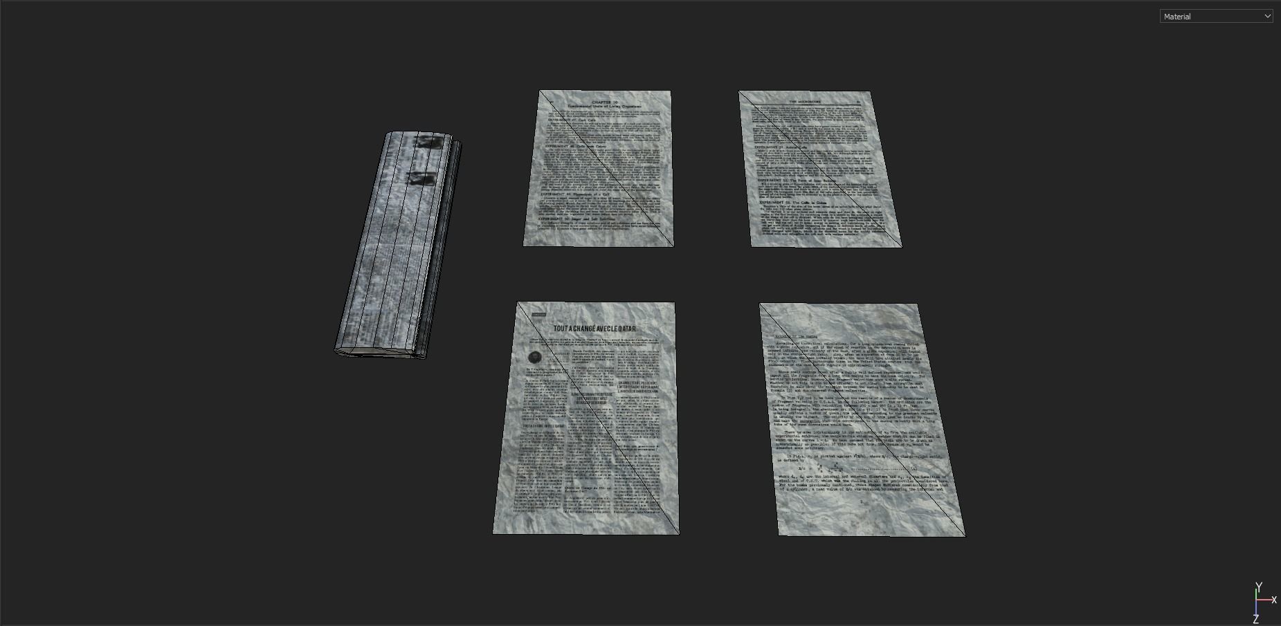 Trash Pack 2 Low-poly 3D model_16