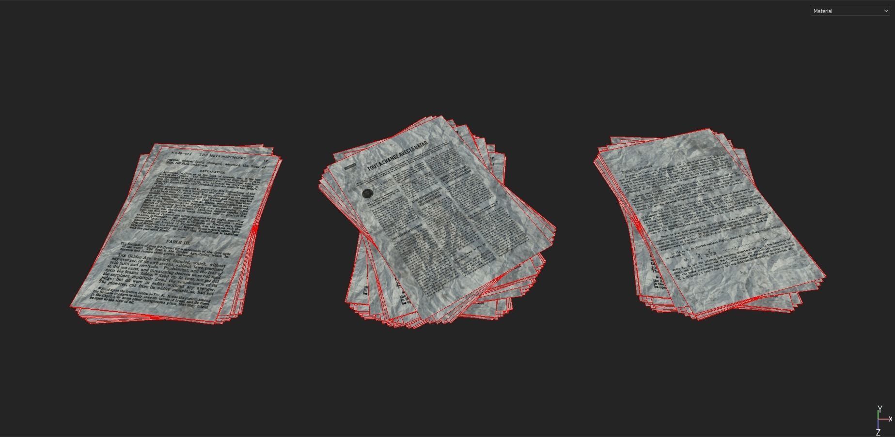 Trash Pack 2 Low-poly 3D model_22