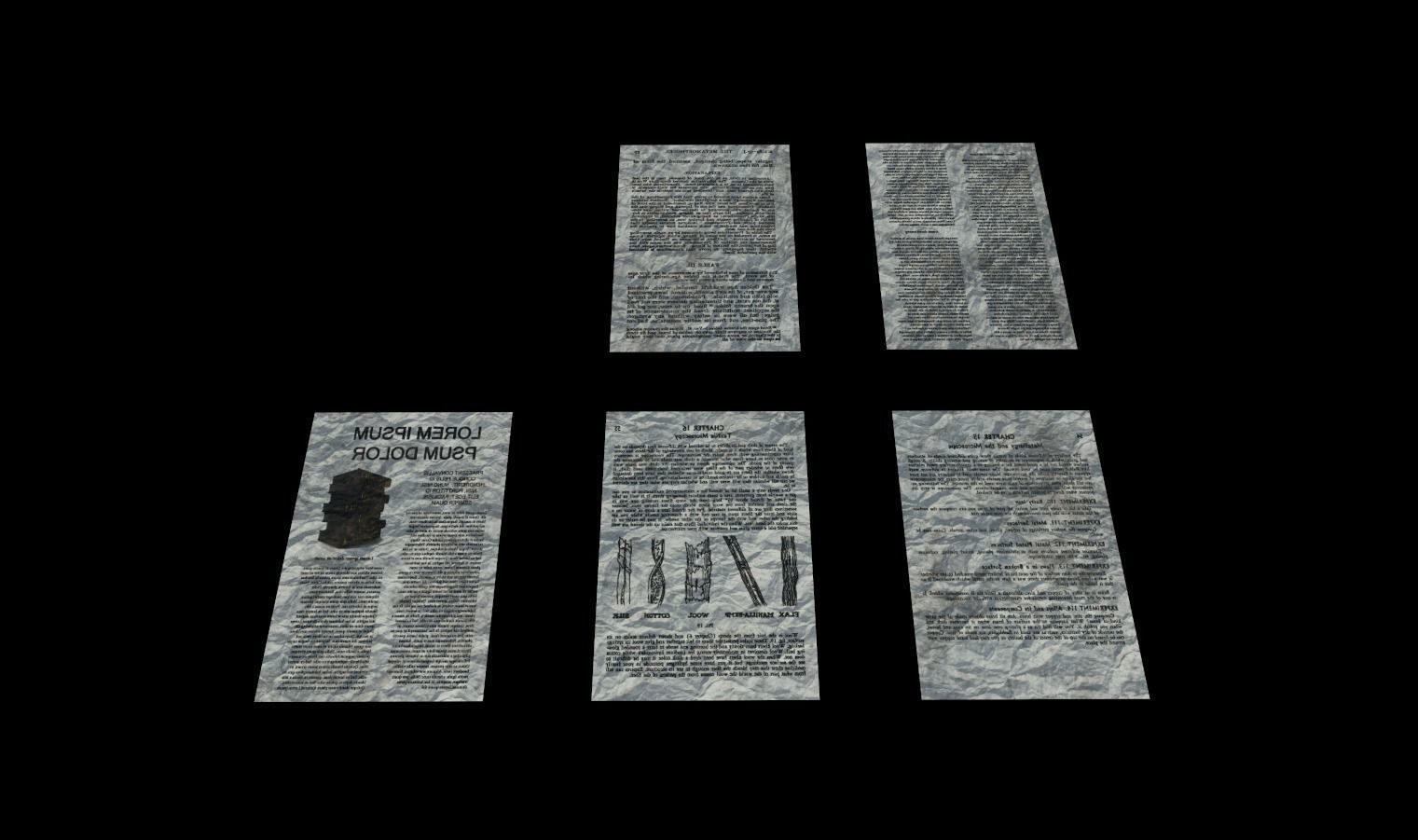 Trash Pack 2 Low-poly 3D model_17