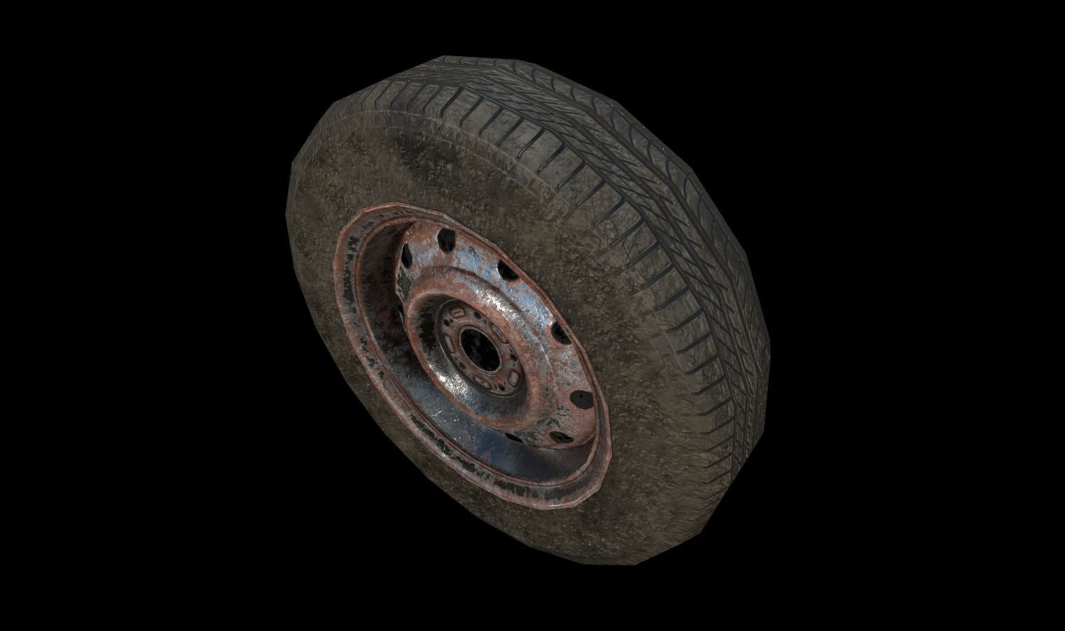 Trash Pack 2 Low-poly 3D model_2