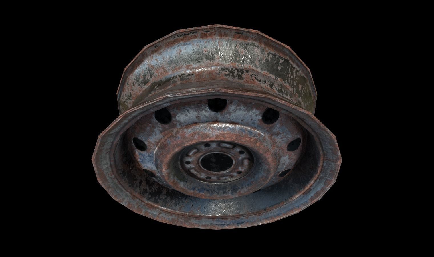 Trash Pack 2 Low-poly 3D model_4