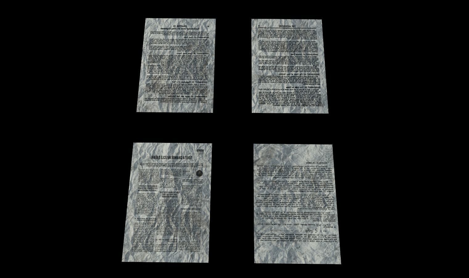 Trash Pack 2 Low-poly 3D model_15