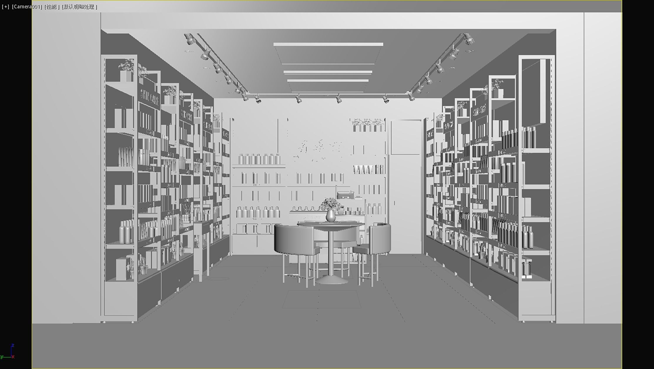 Makeup store 3D model 3D model_5