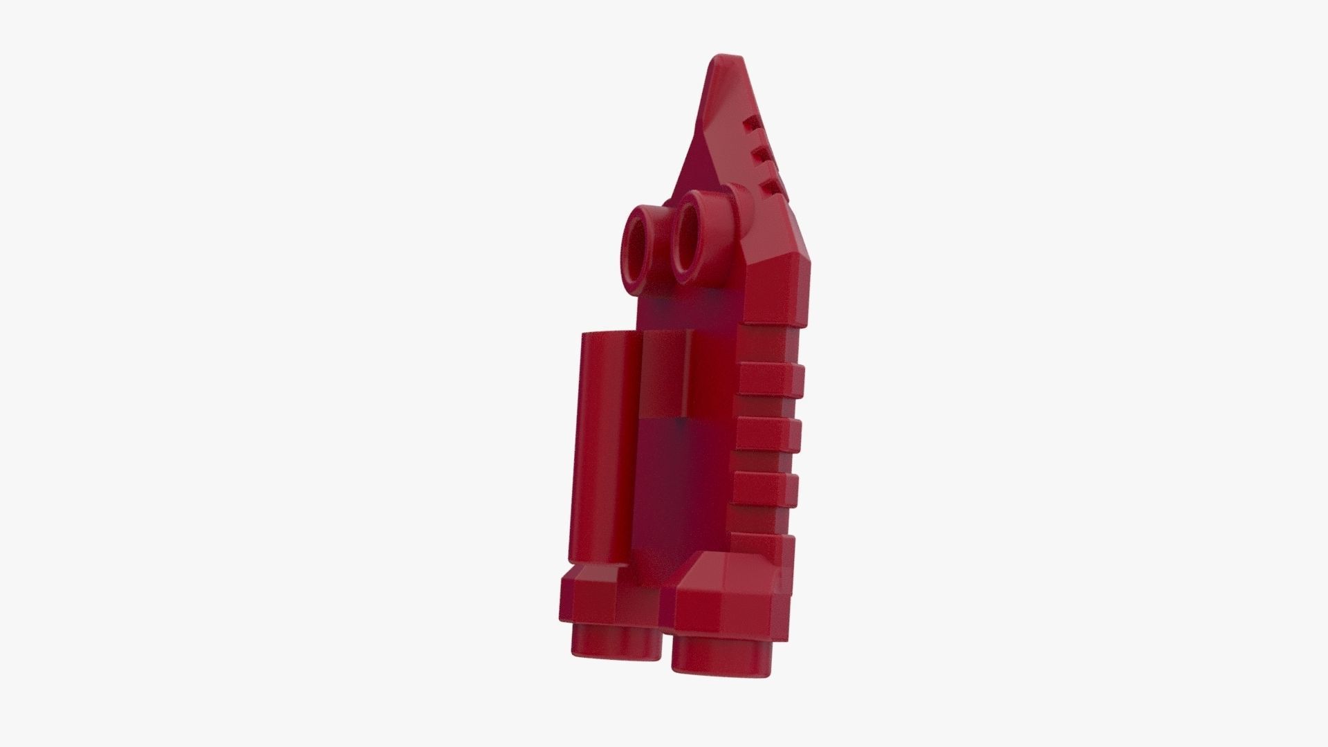 Lego Realsize Shield 3D model_7