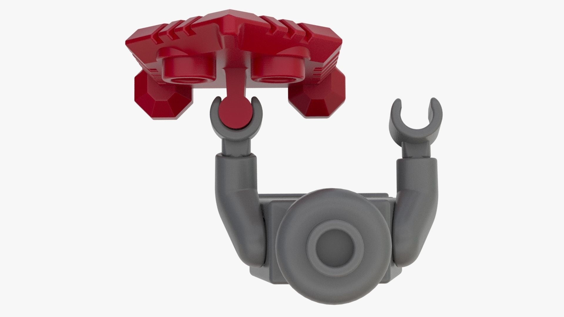 Lego Realsize Shield 3D model_4