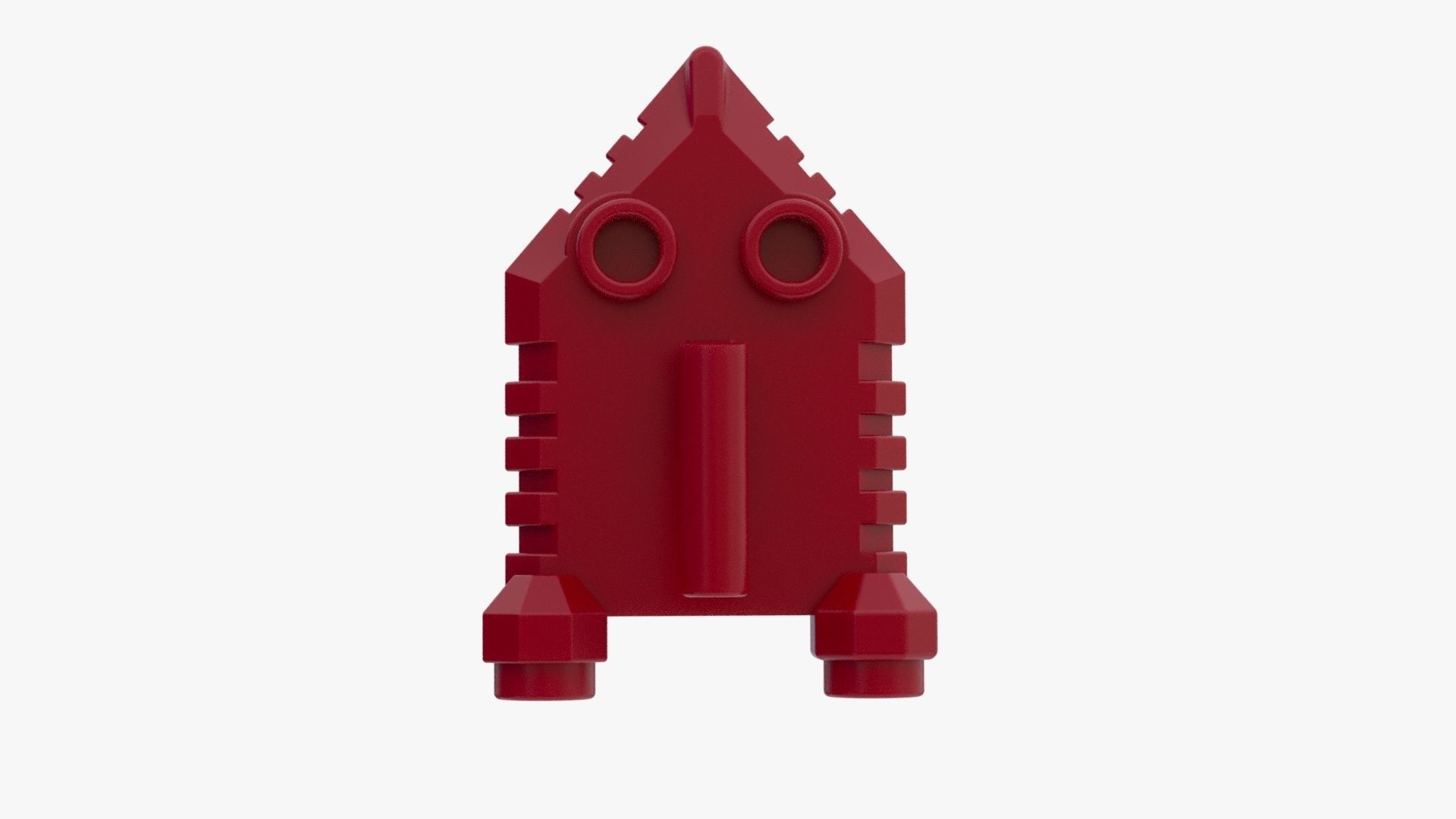Lego Realsize Shield 3D model_6
