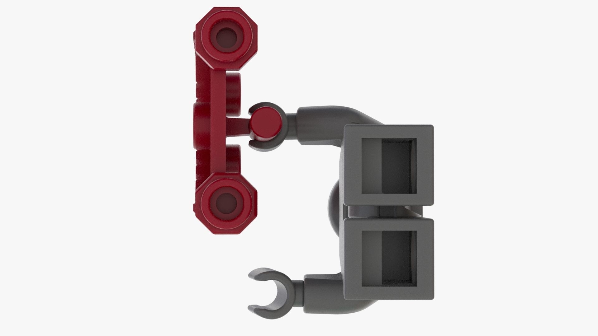 Lego Realsize Shield 3D model_5