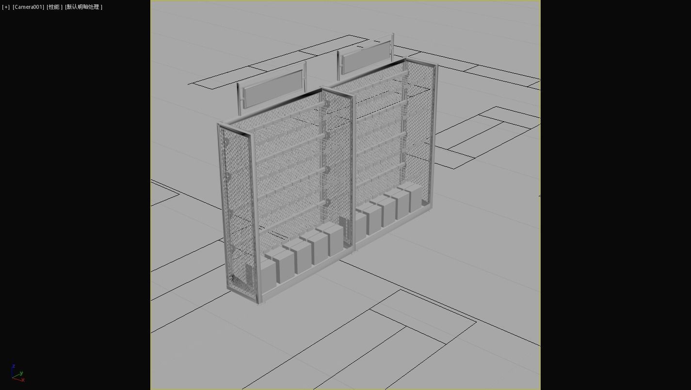 Makeup store 3D model 3D model_5