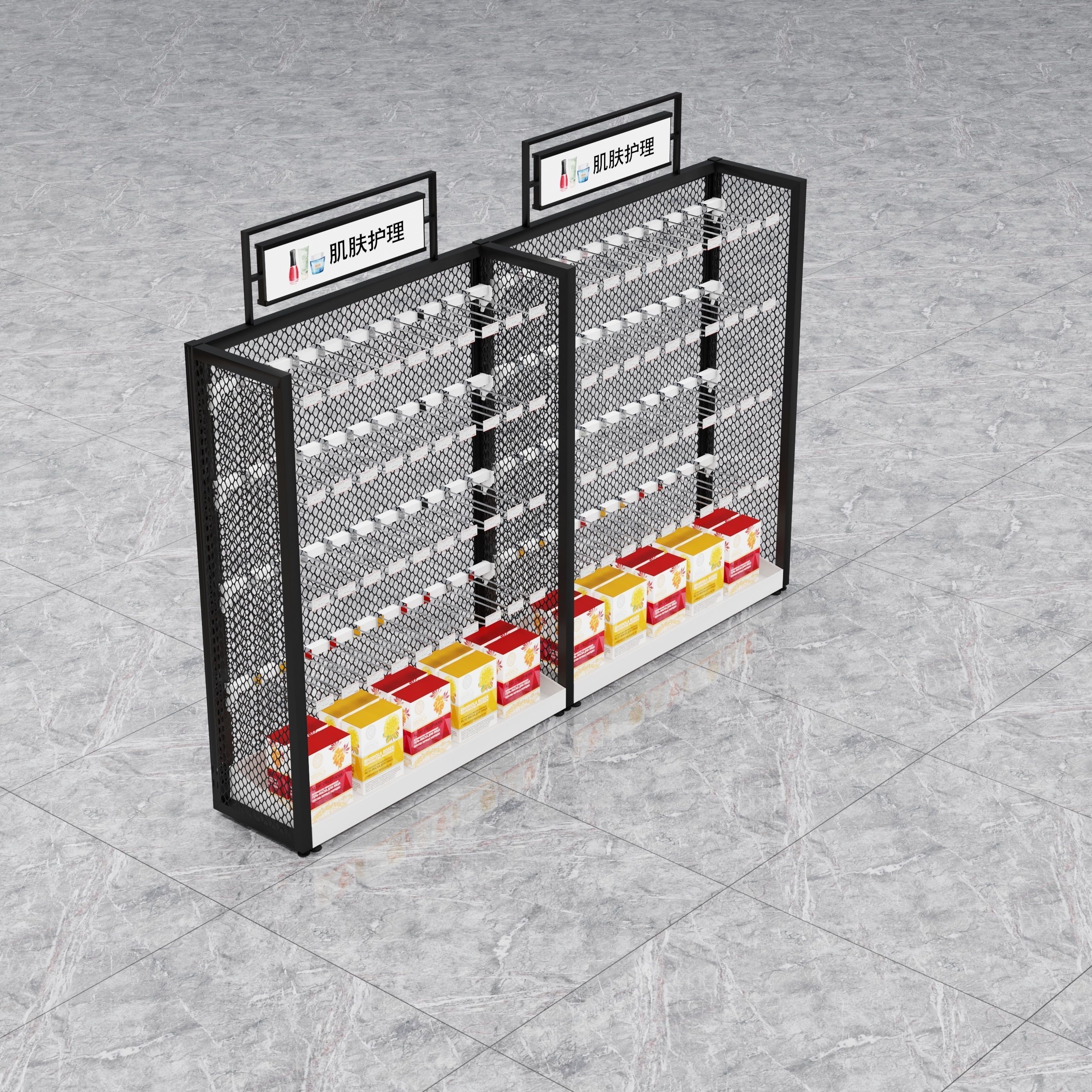 Makeup store 3D model 3D model_4