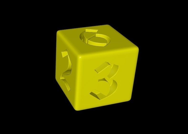Dungeons and Dragons Dice set 3D print model_9